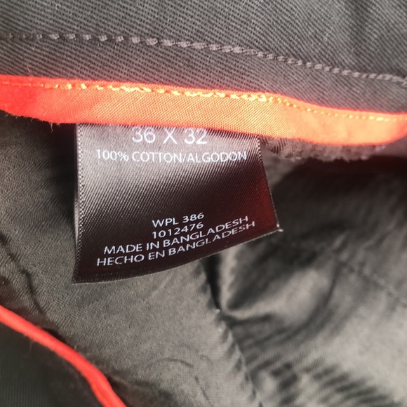 Haggar Men’s Black Dress Slacks - Picture 4 of 5